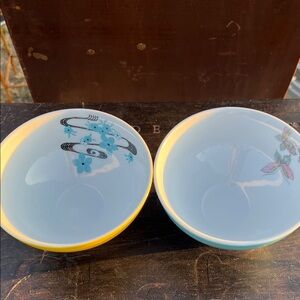 Elegant Floral Design Bowls